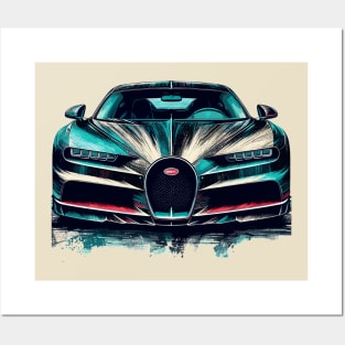 Bugatti Chiron Posters and Art